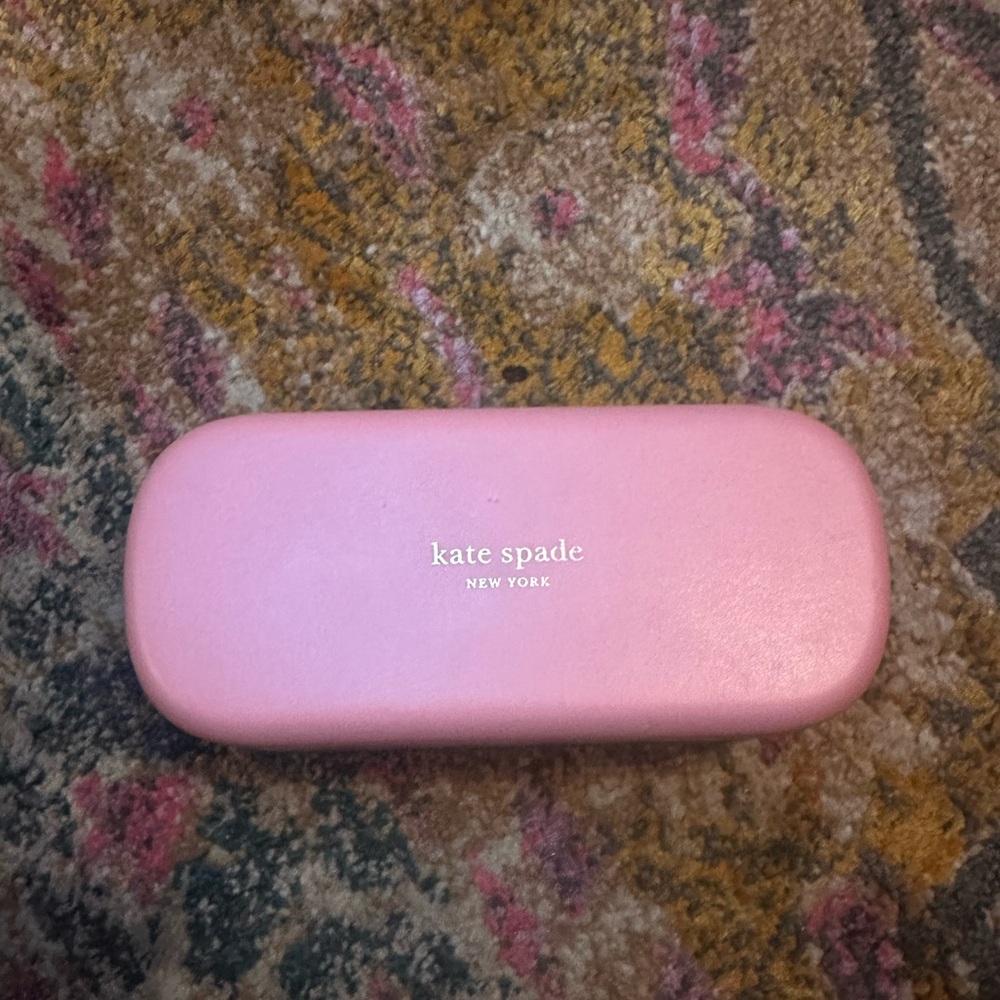 kate spade new york sunglasses / glasses case with cloth